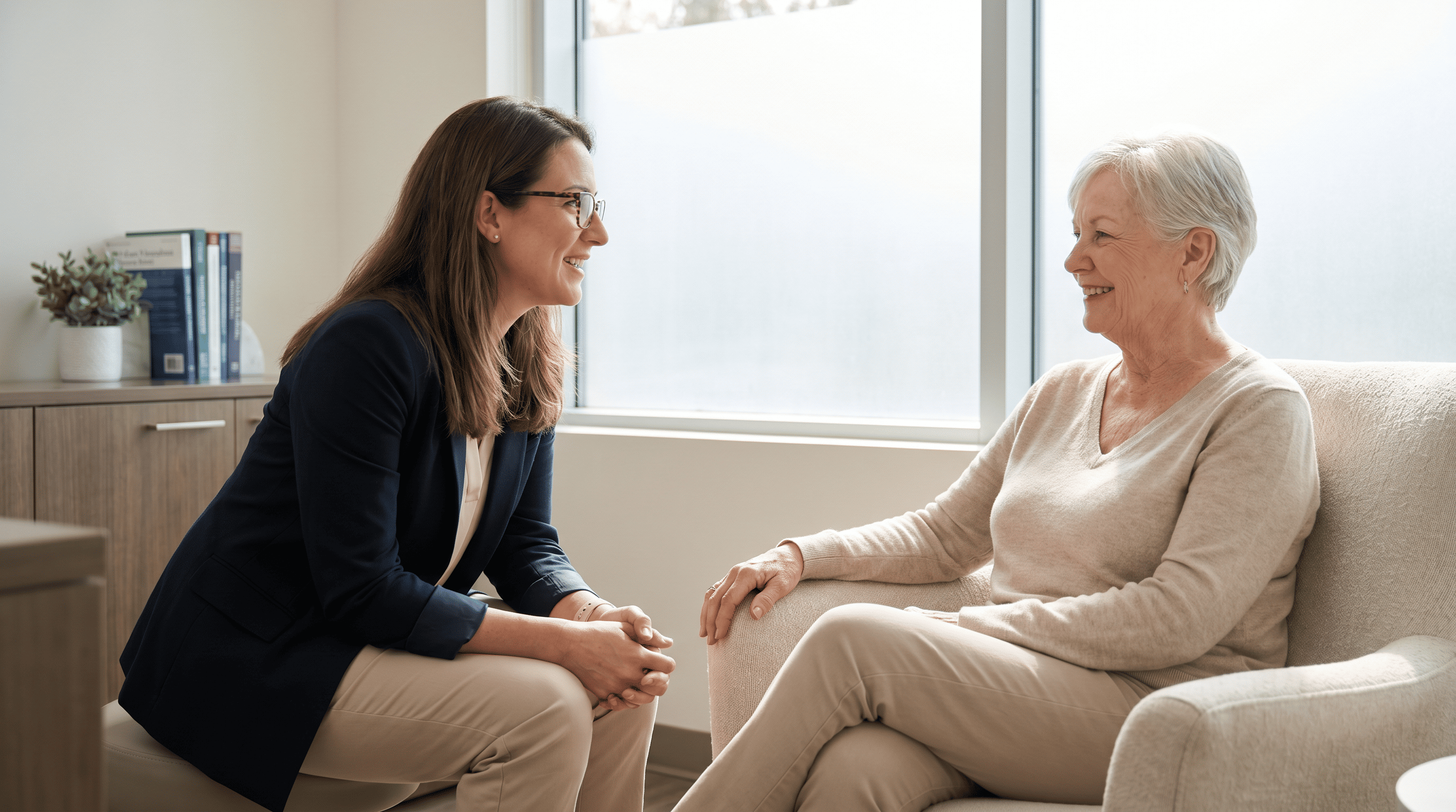 BRCR Global coordinator building trust with a study participant